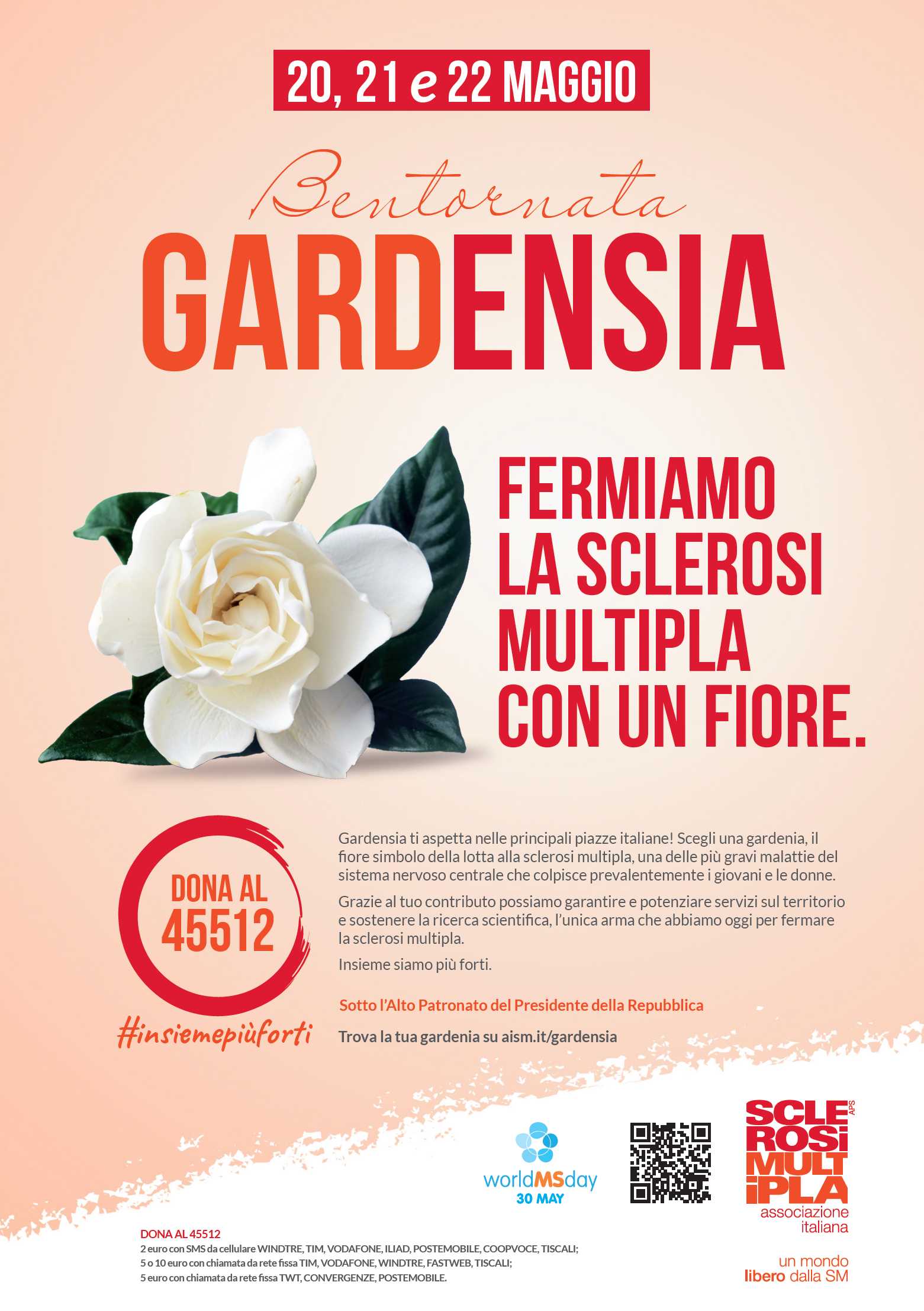 Immagine GARDENIA a sostegno della lotta contro la sclerosi multipla